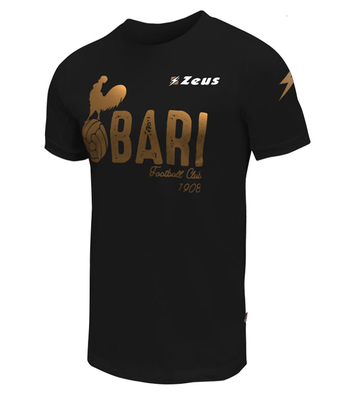 t-shirt negro logo 2017/18